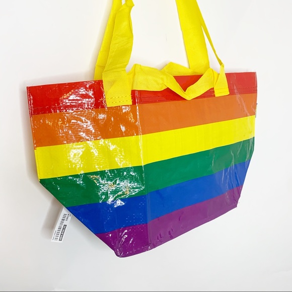 2 IKEA Rainbow Pride Shopping Tote Bag (Small) - Picture 2 of 7